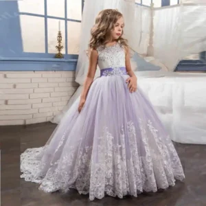 Girls' Princess Tulle Ball Gown